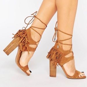 Kendall & Kylie Saree Fringe Sandal